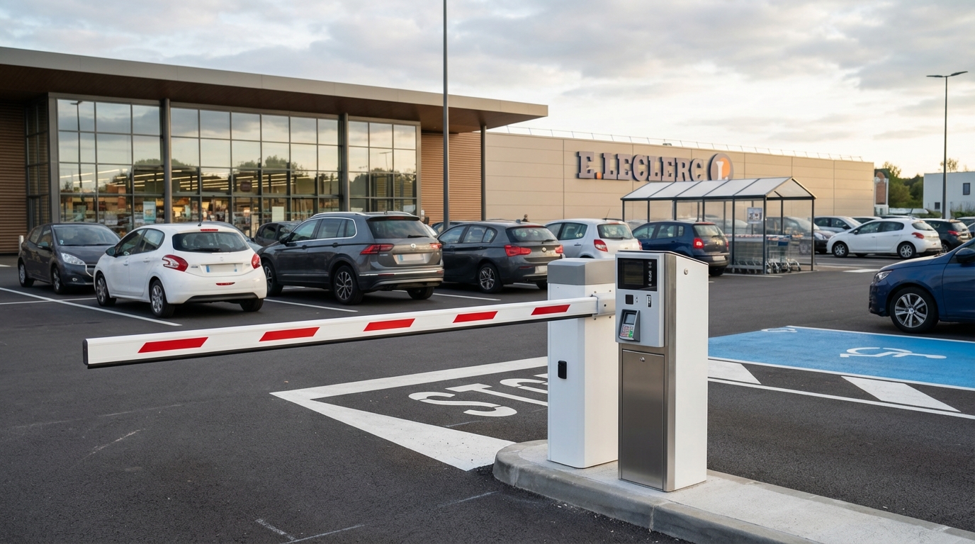 Solution zones de stationnement pour grande surface